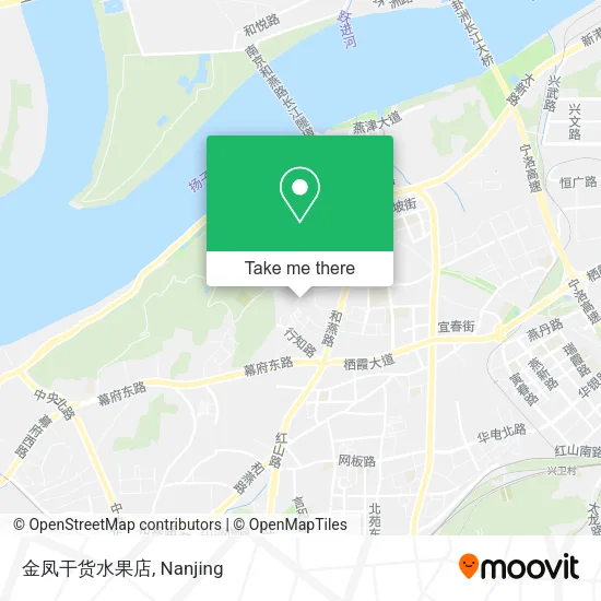 金凤干货水果店 map