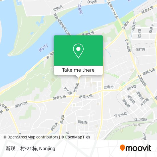 新联二村-21栋 map