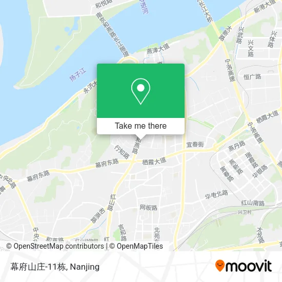 幕府山庄-11栋 map