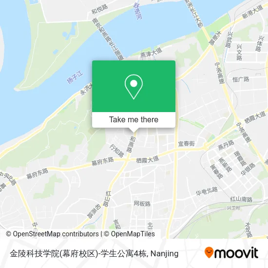 金陵科技学院(幕府校区)-学生公寓4栋 map