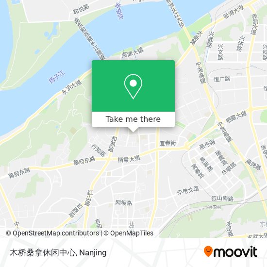 木桥桑拿休闲中心 map