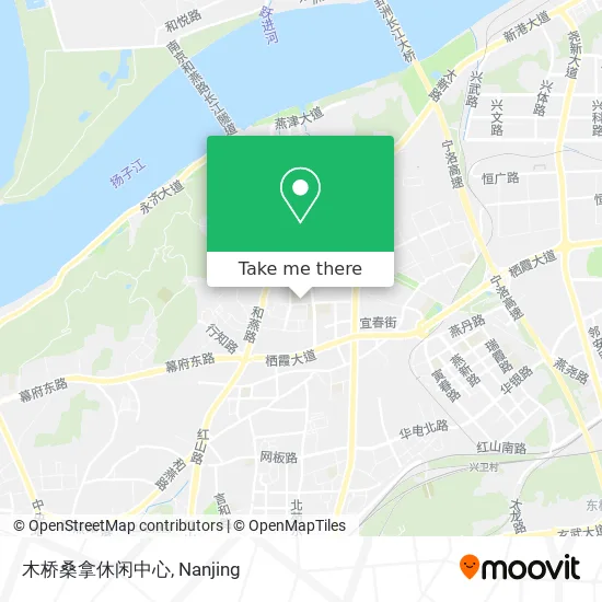 木桥桑拿休闲中心 map
