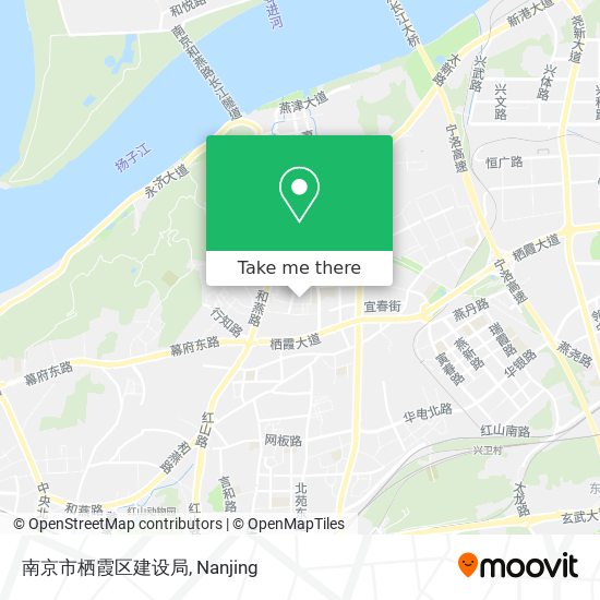 南京市栖霞区建设局 map