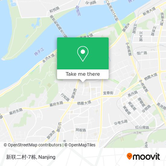 新联二村-7栋 map