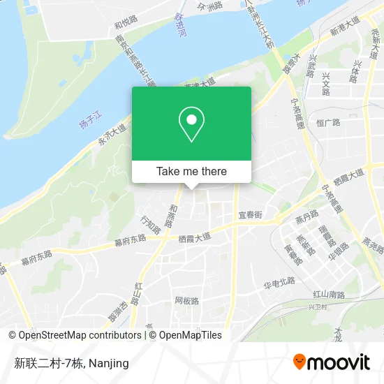 新联二村-7栋 map