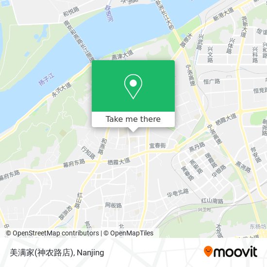 美满家(神农路店) map