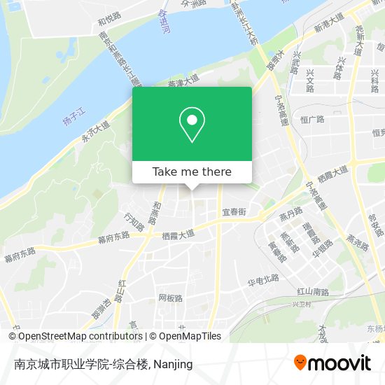 南京城市职业学院-综合楼 map