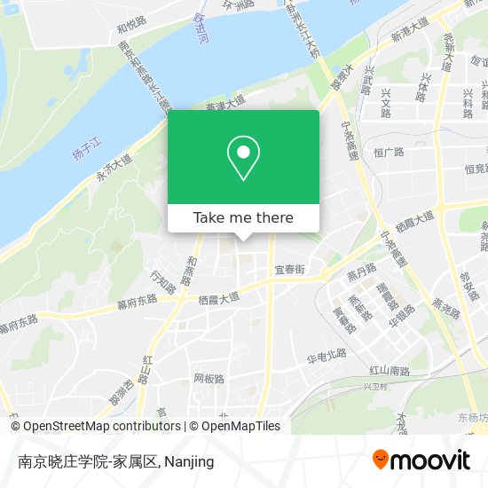 南京晓庄学院-家属区 map