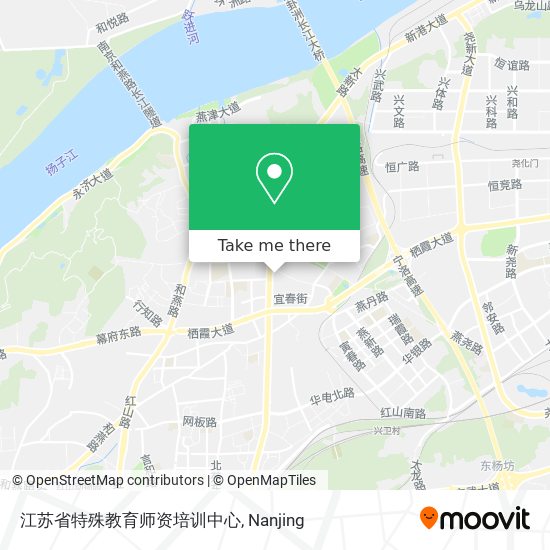 江苏省特殊教育师资培训中心 map