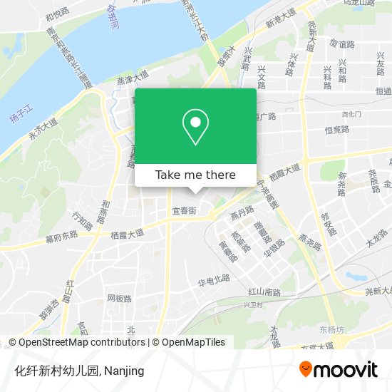 化纤新村幼儿园 map