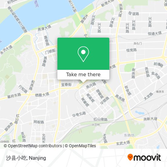 沙县小吃 map