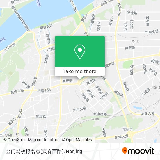 金门驾校报名点(寅春西路) map