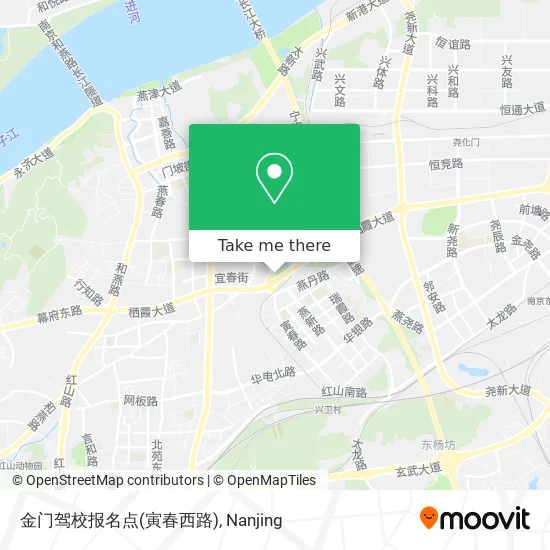 金门驾校报名点(寅春西路) map