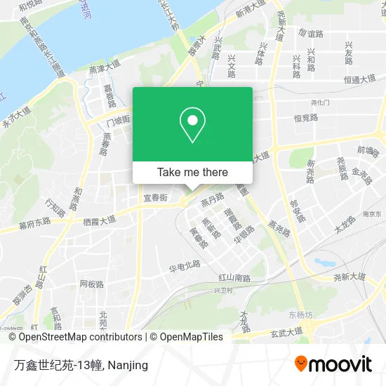 万鑫世纪苑-13幢 map