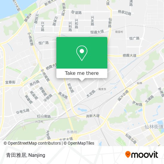 青田雅居 map