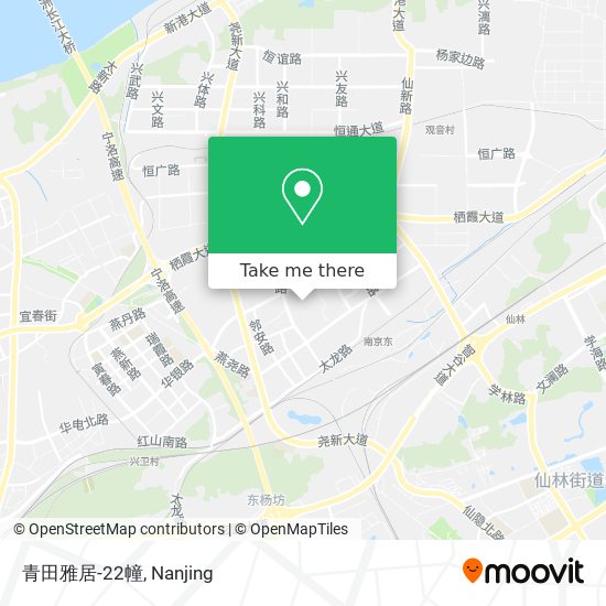 青田雅居-22幢 map