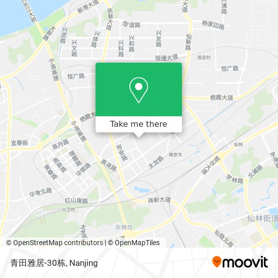 青田雅居-30栋 map
