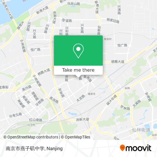 南京市燕子矶中学 map