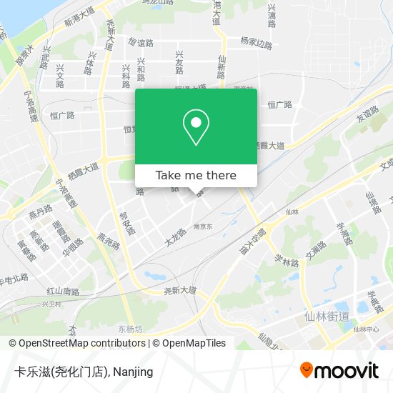 卡乐滋(尧化门店) map