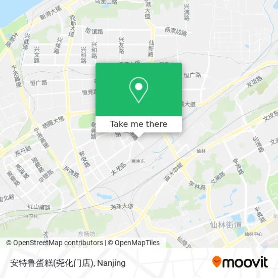 安特鲁蛋糕(尧化门店) map