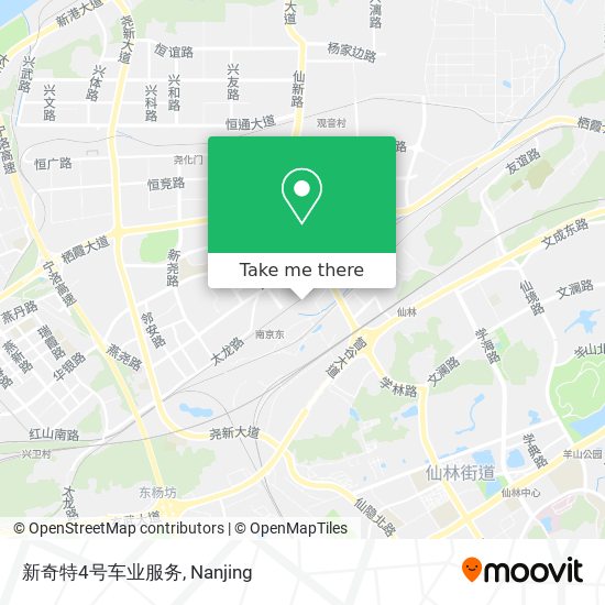 新奇特4号车业服务 map