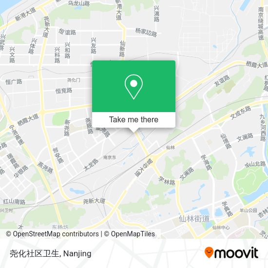 尧化社区卫生 map