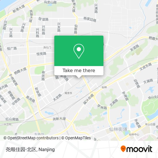 尧顺佳园-北区 map