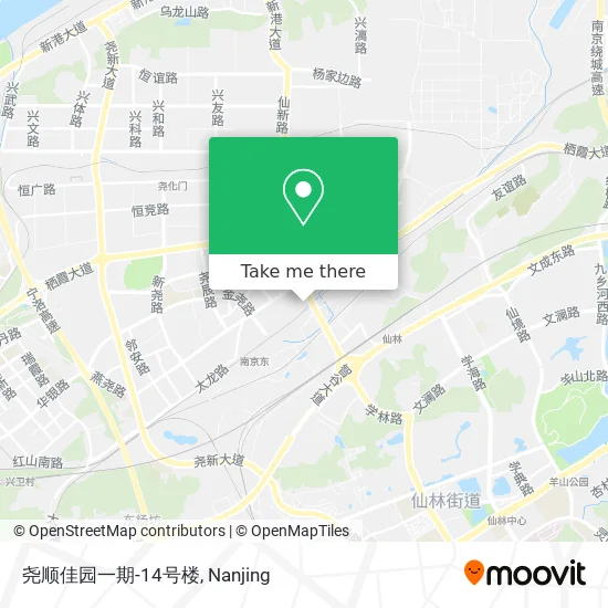 尧顺佳园一期-14号楼 map