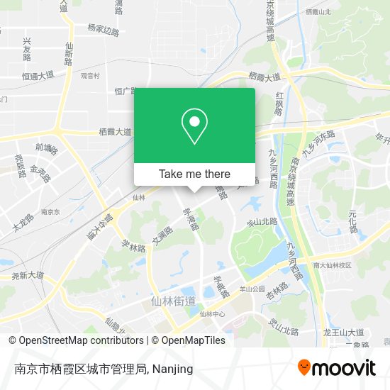 南京市栖霞区城市管理局 map