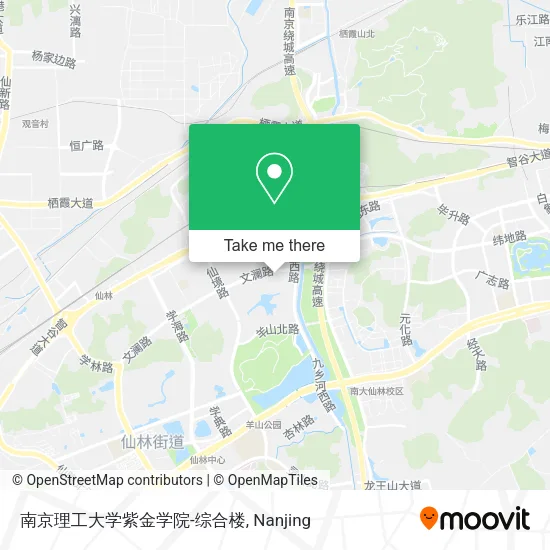 南京理工大学紫金学院-综合楼 map