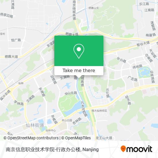 南京信息职业技术学院-行政办公楼 map