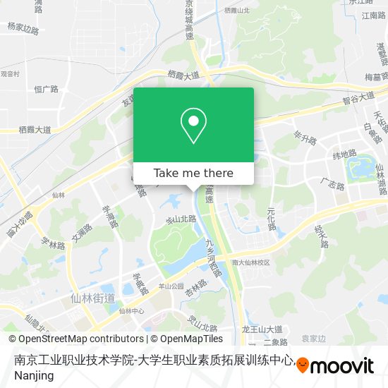 南京工业职业技术学院-大学生职业素质拓展训练中心 map
