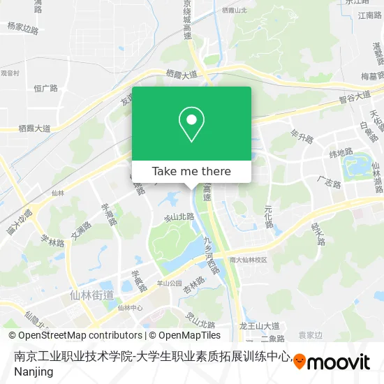 南京工业职业技术学院-大学生职业素质拓展训练中心 map
