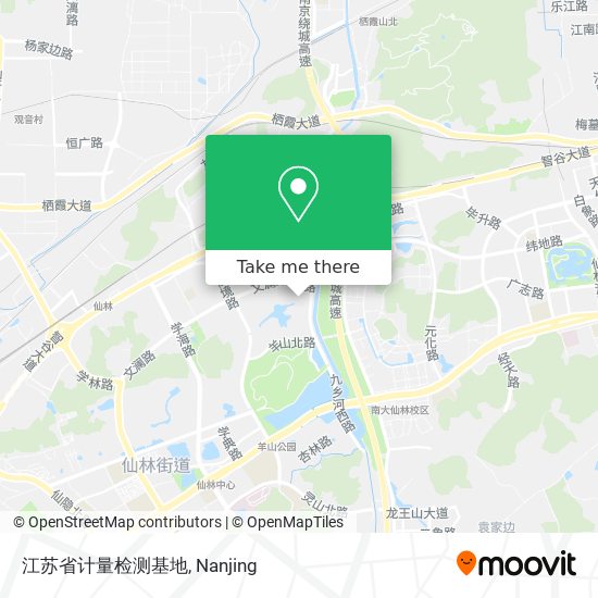 江苏省计量检测基地 map