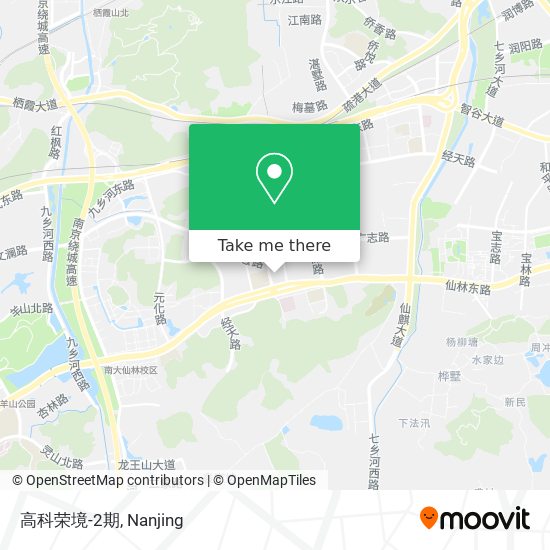高科荣境-2期 map