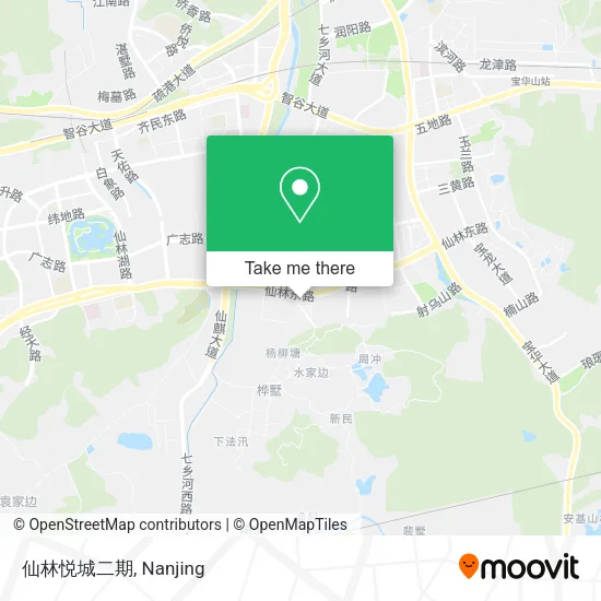 仙林悦城二期 map