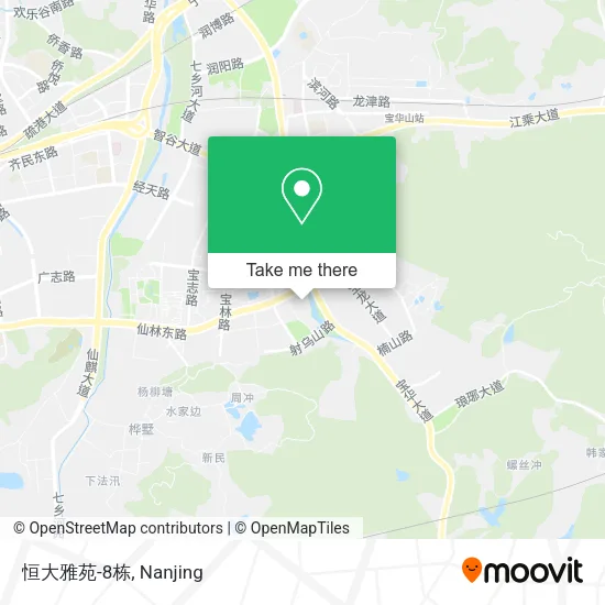 恒大雅苑-8栋 map