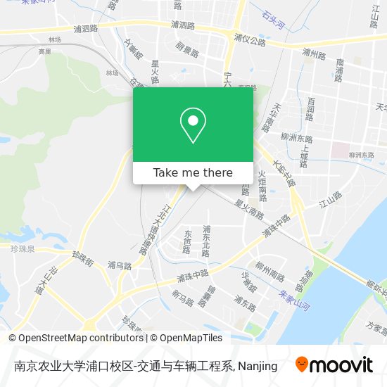 南京农业大学浦口校区-交通与车辆工程系 map