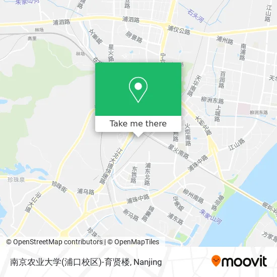 南京农业大学(浦口校区)-育贤楼 map