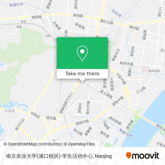 南京农业大学(浦口校区)-学生活动中心 map
