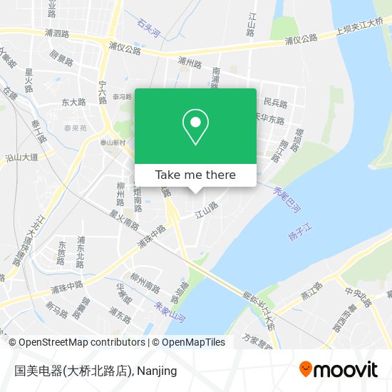 国美电器(大桥北路店) map