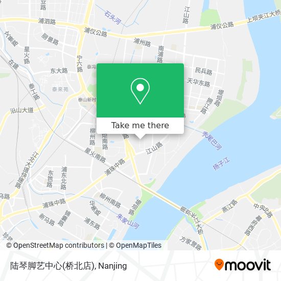 陆琴脚艺中心(桥北店) map