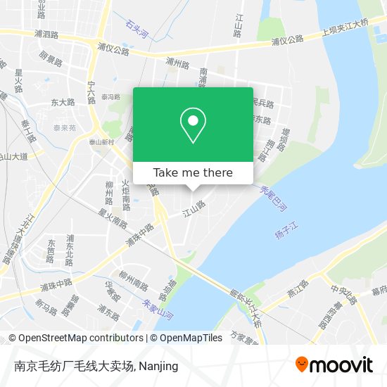 南京毛纺厂毛线大卖场 map