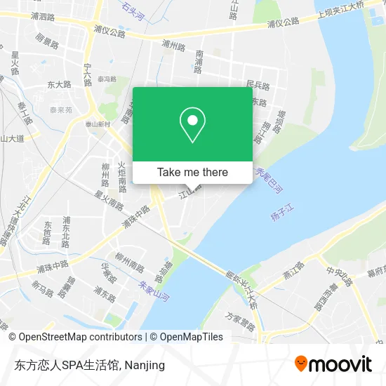 东方恋人SPA生活馆 map