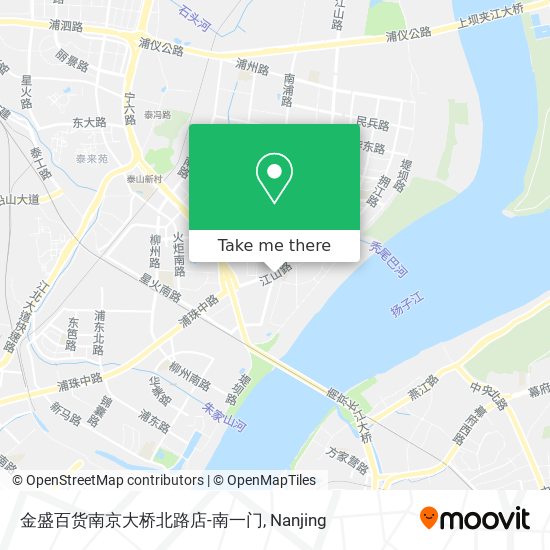 金盛百货南京大桥北路店-南一门 map