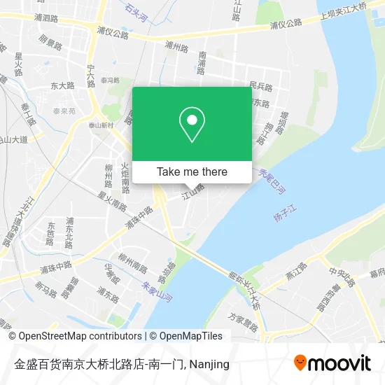 金盛百货南京大桥北路店-南一门 map