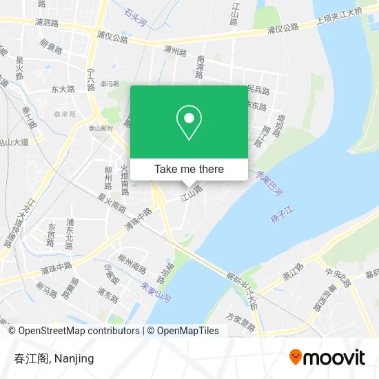 春江阁 map