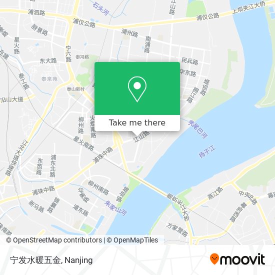 宁发水暖五金 map