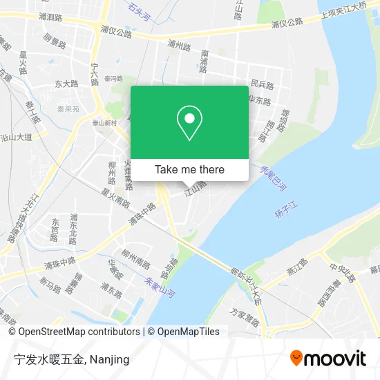 宁发水暖五金 map