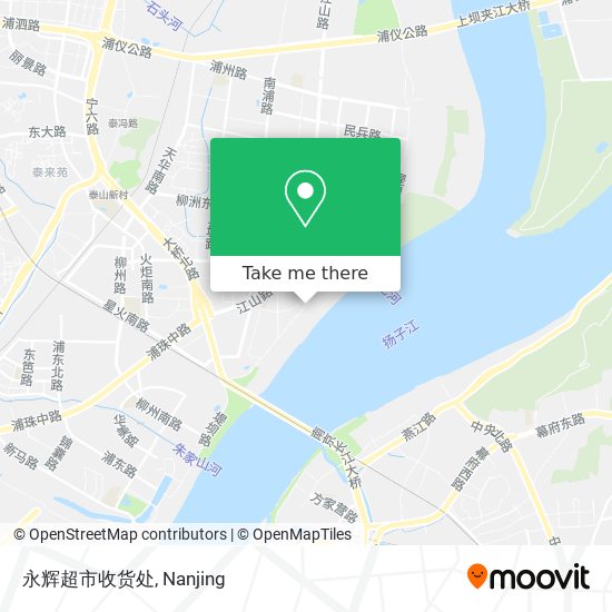 永辉超市收货处 map